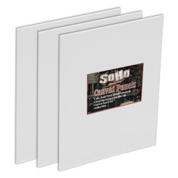 3x3 Canvas Panel 3-Pack