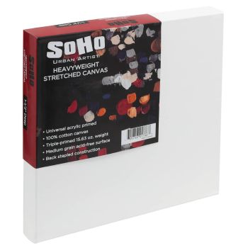 SoHo Heavyweight Studio Canvas, 8"x8" - 1-1/2" Deep
