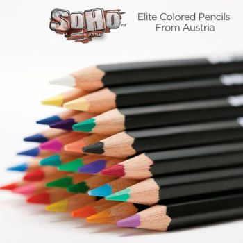 SoHo Professional Colored Pencils