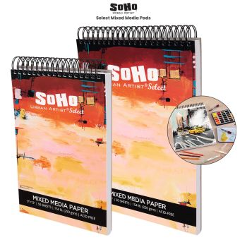 SoHo Urban Artist Select Mixed Media Pads