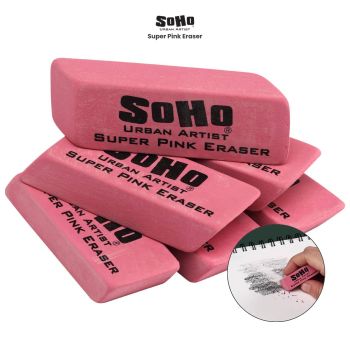 SoHo Urban Artist Super Pink Eraser
