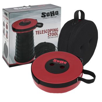 SoHo Urban Artist Telescoping Stool with cushion