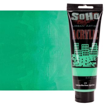 SoHo Urban Artists Heavy Body Acrylic Cadmium Blue Green Light Hue 250ml