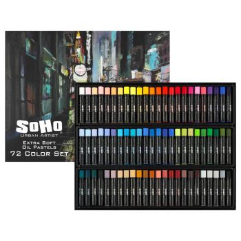 SoHo Extra Soft Oil Pastel Set of 72