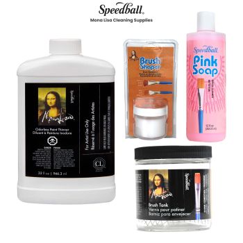 Speedball Mona Lisa Cleaning Supplies