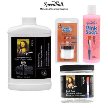 Speedball Mona Lisa Cleaning Supplies