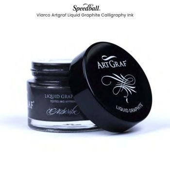Viarco Artgraf Liquid Graphite Calligraphy Ink