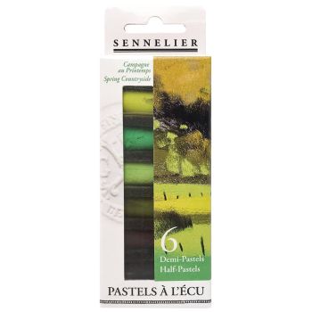 Sennelier Soft Pastel Half Stick Set Spring Countryside