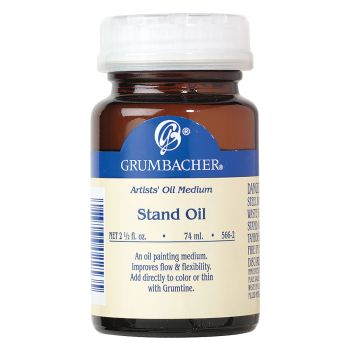 Grumbacher Pre-Tested Stand Oil 2.5 oz Bottle