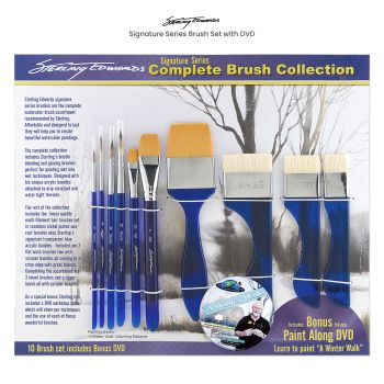 Sterling Edwards Signature Series Brush Set With DVD