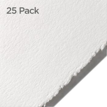 Stonehenge Paper 25-Pack 22x30" - White 90lb. (250 gram)