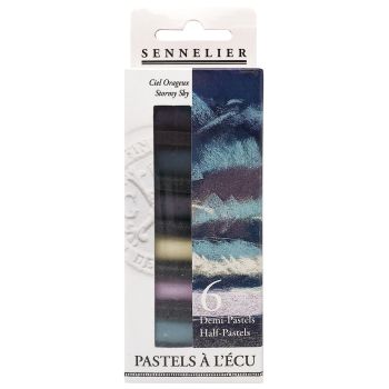 Sennelier Soft Pastel Half Stick Set Stormy Sky