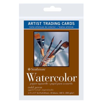 Strathmore Watercolor Artist Trading Cards 1 Pack
