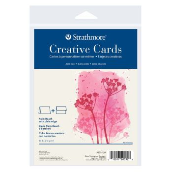 Strathmore Blank Creative Cards & Envelopes 5.25"x7.25" - Palm Beach (Set of 20)