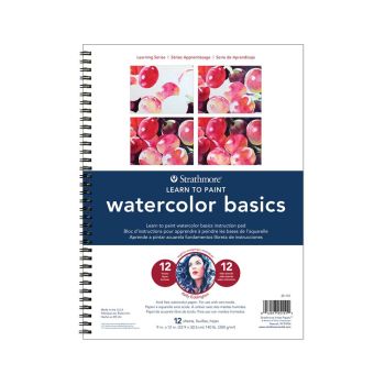 Strathmore Learning Series Watercolor Book Basics 9x12"