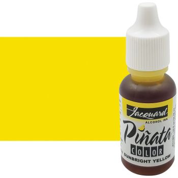 Jacquard Pinata Alcohol Ink .5oz Sunbright Yellow #002 