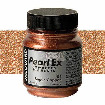 Jacquard Pearl Ex Powdered Pigment - Super Copper .75oz 