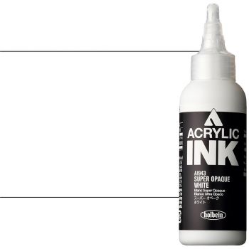 Holbein Acrylic Ink 100ml Super Opaque White
