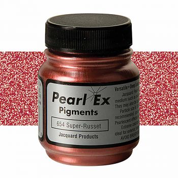 Jacquard Pearl Ex Powdered Pigment - Super Russet .75oz 