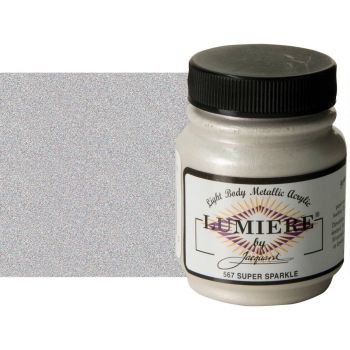 Jacquard Lumiere Fabric Color - Super Sparkle, 2.25oz Jar