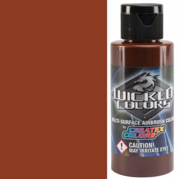 Wicked Air Airbrush Colors Detail Burnt Umber 2oz