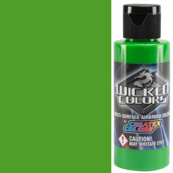 Wicked Air Airbrush Colors Green Apple 2oz