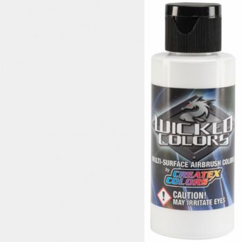Wicked Air Airbrush Colors Opaque Flat White 2oz