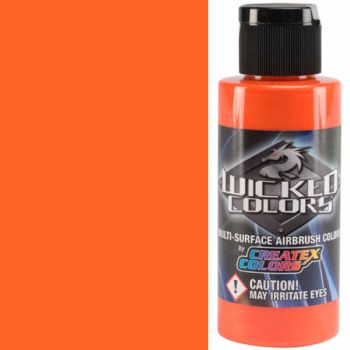 Wicked Air Airbrush Colors Orange 2oz