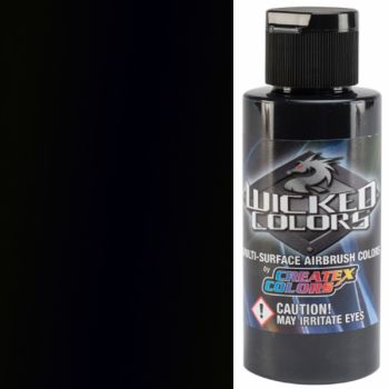 Wicked Air Airbrush Colors Pearlized Black 2oz