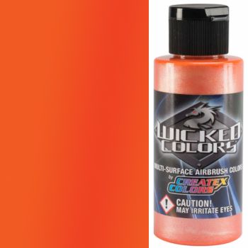 Wicked Air Airbrush Colors Pearlized Orange 2oz
