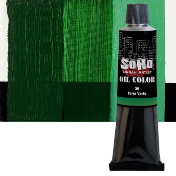 SoHo Artist Oil Color Terre Verte 170ml Tube