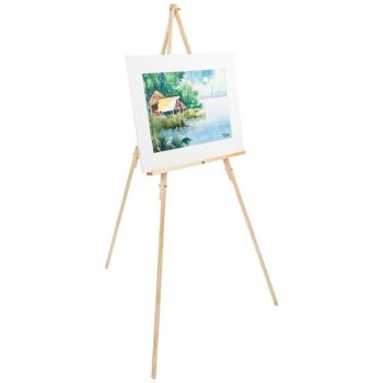 Thrifty Display Easel - Beech Finish