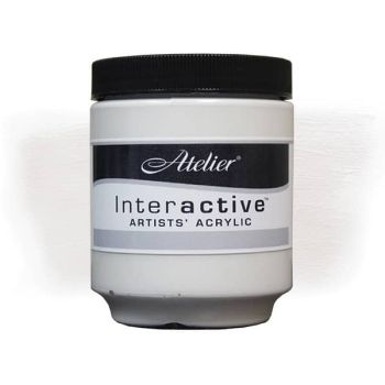 Interactive Professional Acrylic 250 ml Jar - Tinting White