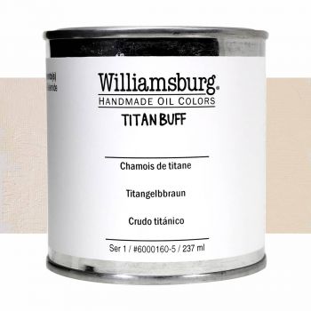 Williamsburg Handmade Oil Paint - Titan Buff, 237ml Can