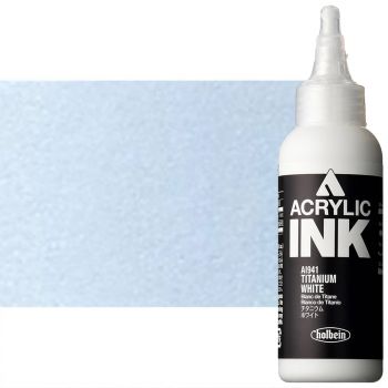 Holbein Acrylic Ink 100ml Titanium White