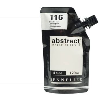 Sennelier Abstract Acrylic 120ml Titanium White