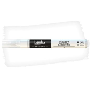 Liquitex Professional Paint Marker Fine (2mm) - Titanium White