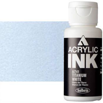 Holbein Acrylic Ink 30ml Titanium White