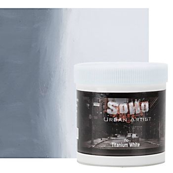 Soho Urban Artist Acrylic 500ml Jar Titanium White