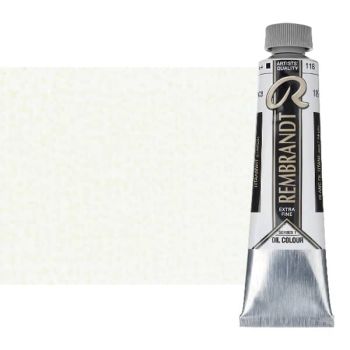 Rembrandt Extra-Fine Artists' Oil - Titanium White (Linseed), 40ml Tube