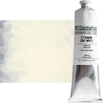 Williamsburg Handmade Oil Paint 150 ml - Titanium Zinc White