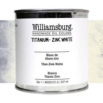 Williamsburg Oil Color 237 ml Can Titanium-Zinc White