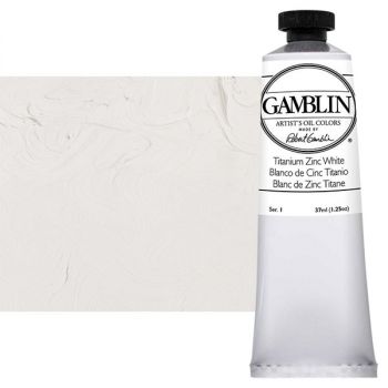 Gamblin Artist's Oil Color 37 ml Tube - Titanium-Zinc White