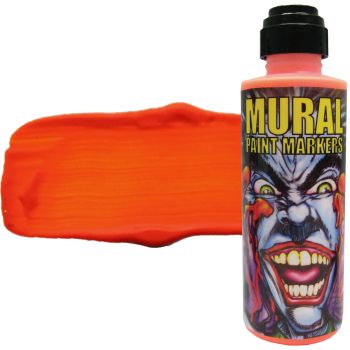 Chroma Acrylic Mural Paint Marker - Toxic Orange, 4oz