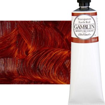 Gamblin Artist's Oil Color 150 ml Tube - Transparent Earth Red