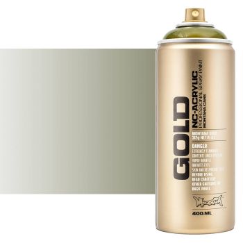 Montana GOLD Acrylic Professional Spray Paint 400 ml - Transparent Olive Green