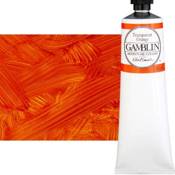Gamblin Artist's Oil Color 150 ml Tube - Transparent Orange