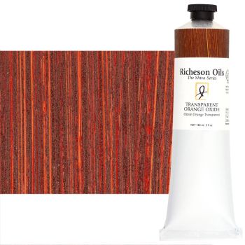 Jack Richeson Oil Color - Transparent Orange Oxide, 150ml (5oz)