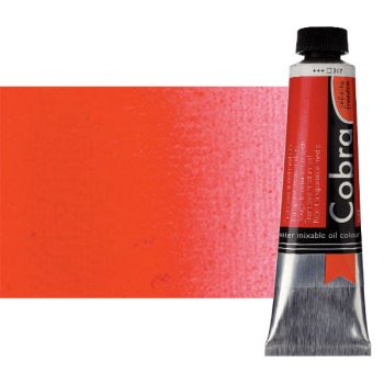 Cobra Water-Mixable Oil Color 40ml Tube - Transparent Red Medium