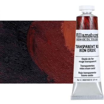 Williamsburg Handmade Oil Paint 37 ml - Transparent Red Iron Oxide